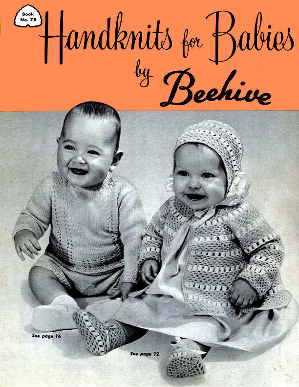 Handknits for Babies by Beehive | Book No. 78