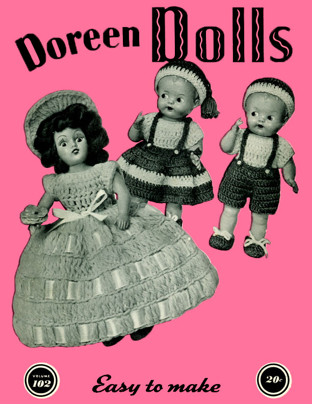 Dolls | Volume 102 | Doreen Knitting Books