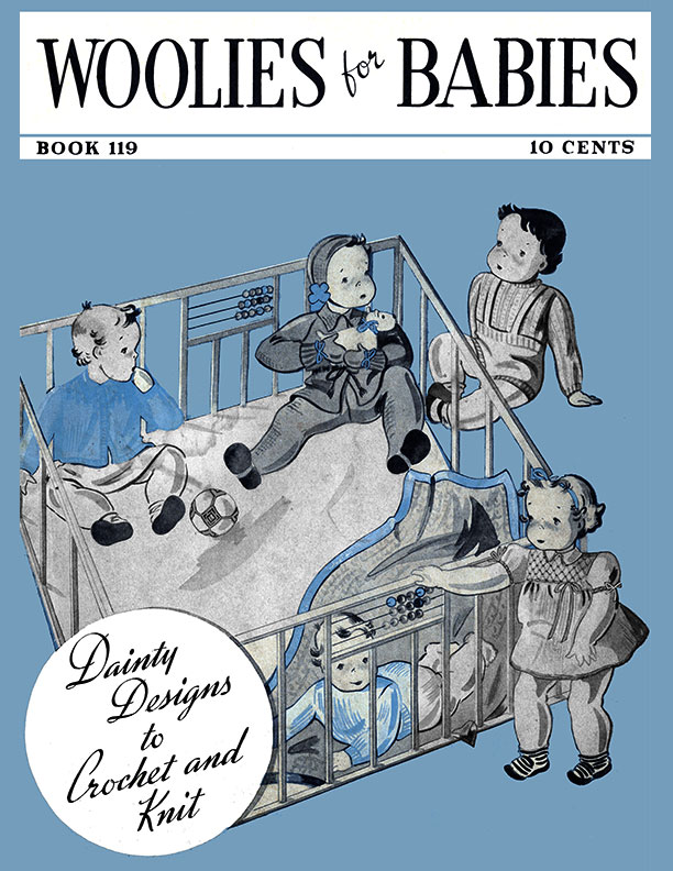 Woolies for Babies | Book No. 119 | The Spool Cotton Company