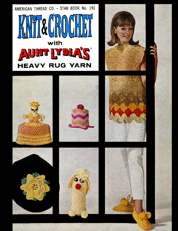 Knit & Crochet with Rug Yarn, Star 191