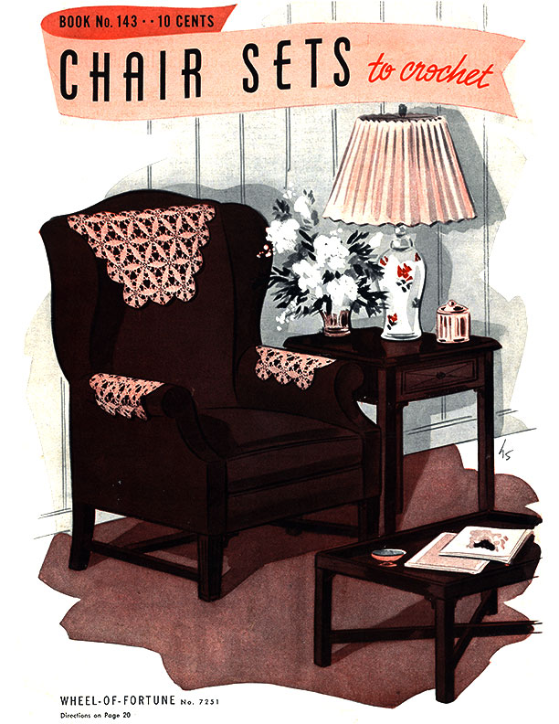 Chair Sets to Crochet | Book No. 143 | The Spool Cotton Company