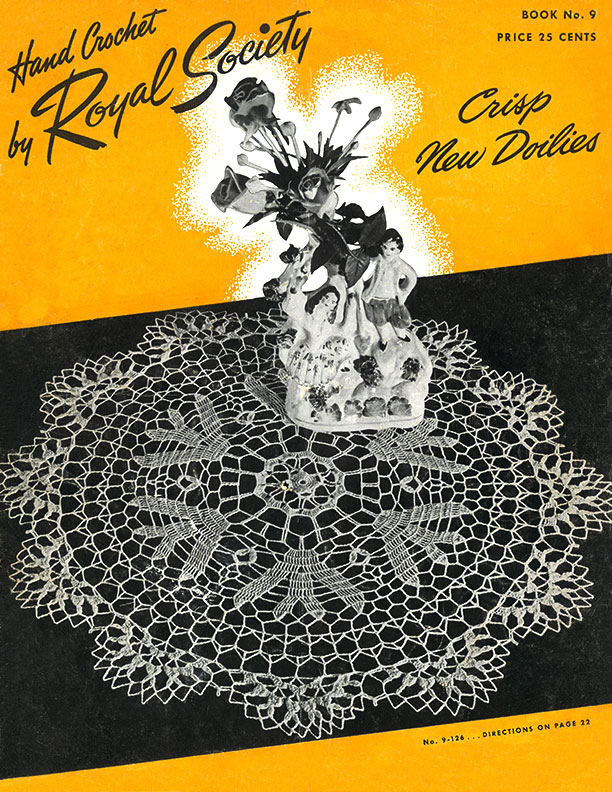 Crisp New Doilies | Book No. 9 | Hand Crochet by Royal Society