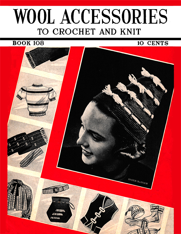 Wool Accessories | Book No. 108 | The Spool Cotton Company