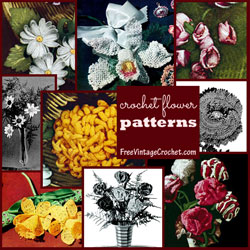 crochet flower patterns