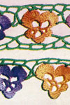 pansy edging and insertion pattern