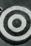 striped circle pot holder pattern