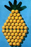 pineapple mat pattern