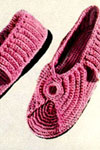 pink slippers pattern