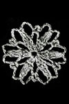 snow flower tablecloth motif