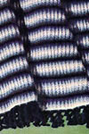 shaded stripes afghan