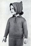 snow suit and hood pattern
