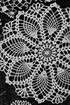 Crocheted Pineapple Doily #7151 pattern