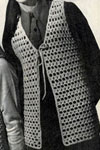 open stitch crocheted vest pattern