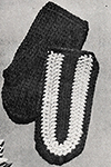 Crocheted Children's Mittens Pattern