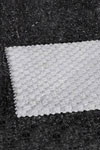 on the diagonal crocheted rug