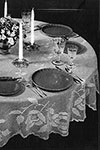 Round Table Tablecloth pattern