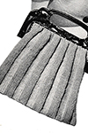 Self-Striped Bag Pattern