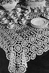 Shining Hour Tablecloth pattern