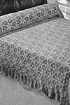 Popcorn Pinwheel Bedspread pattern