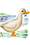 Louella Duck toy pattern