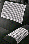 Gingham Square Chair Set Pattern