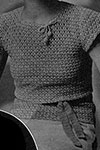 Epaulette Shoulder Blouse pattern