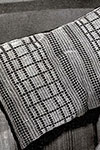 Modern Filet Crocheted Pillow Top pattern