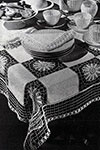 Empire Medallion Tea Cloth pattern