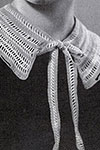 Striped Collar with Ties pattern