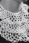 Knot Stitch Collar pattern