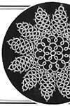 tatted doily 8183