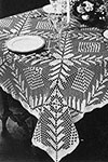 Square a Day Tablecloth pattern