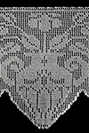 Antimacassar in Filet Crochet #64 Pattern