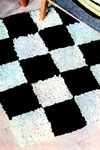 checkerboard rug