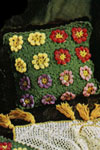 flower garden pillow pattern