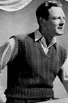 Man's Sleeveless Sweater pattern