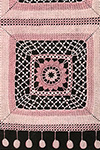 Waffle Stitch and Irish Crochet Bedspread