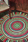 crocheted round rug pattern