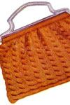 orange knitting bag pattern