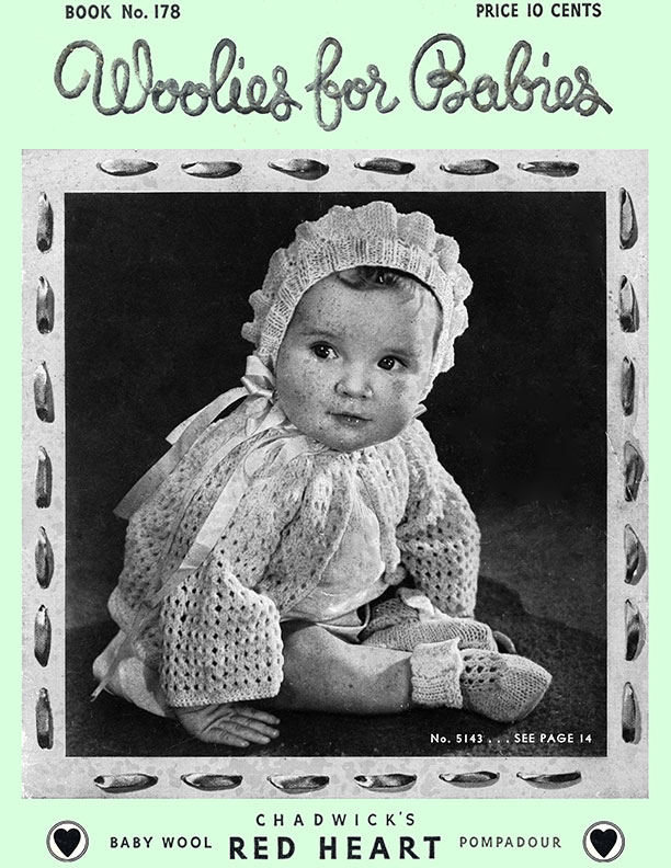 Woolies for Babies | Book No. 178 | The Spool Cotton Company