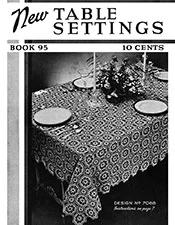New Table Settings | Book No. 95 | The Spool Cotton Company
