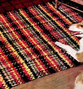 Woven Rug Pattern #5114