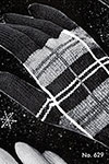Women's Plaid Gloves
