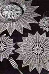 Peacock Tails Doily