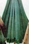 Knitted Zig Zag Afghan