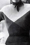 Tri-Color Sweater