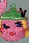 Funny Face Pot Holder