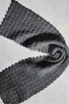 Crocheted Shell Stitch Scarf