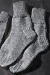 Knitted 2 Needle Socks