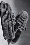 Men's Crocheted Slippers